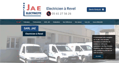 Desktop Screenshot of jae-elec.com